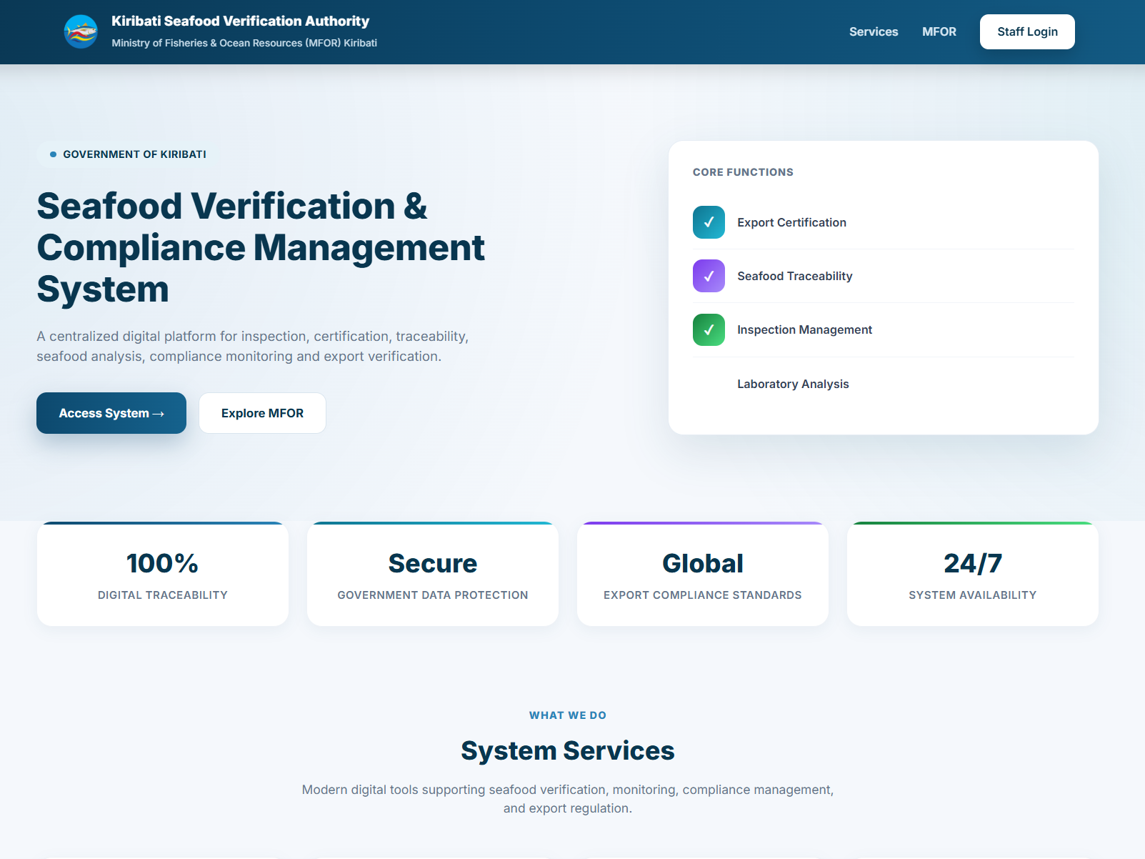 KSVA Management System preview